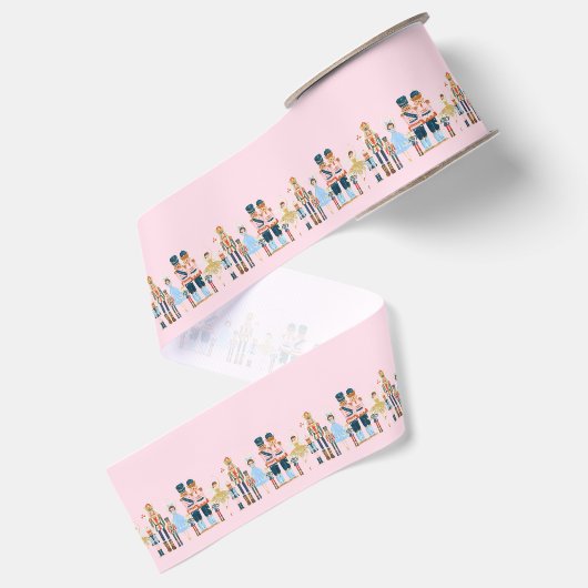 Nutcracker Balletdromen Grosgrain Lint (Achterkant)