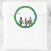 Nutcracker Bears Sticker (Tas)