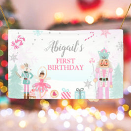 Nutcracker Birthday Girl Land of Sweets Backdrop B Spandoek