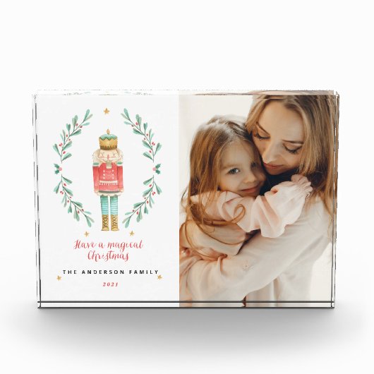 Nutcracker botanical 1 foto Kerstmis (Voorkant)