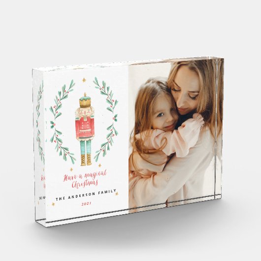 Nutcracker botanical 1 foto Kerstmis (Links)