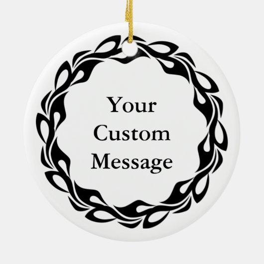 Nutcracker Candy Canes Keramisch Ornament (Achterkant)