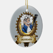 Nutcracker Ceramic Cirnament DROSSELMEIR Keramisch Ornament (Rechts)