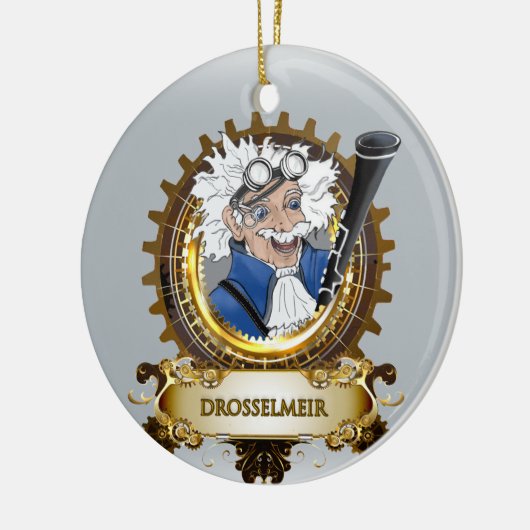 Nutcracker Ceramic Cirnament DROSSELMEIR Keramisch Ornament (Links)