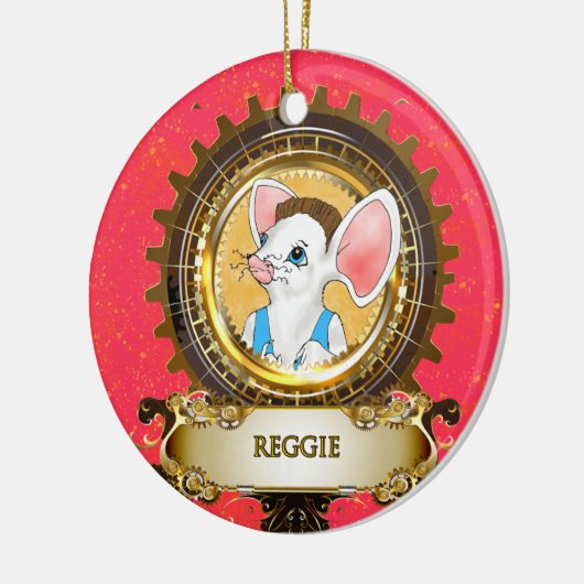 Nutcracker Ceramic Cirnament Reggie Keramisch Ornament (Links)