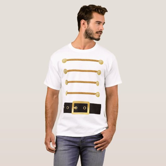 Nutcracker Character Soldier Costume Uni T-shirt (Voorkant volledig)