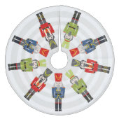 Nutcracker Chirstmas Fleece Kerstboom Rok (Voorkant)