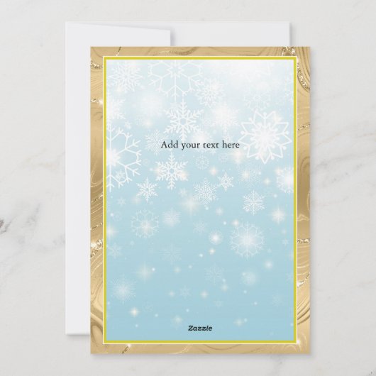 Nutcracker Christmas Ballerina Birthday Feestdagenkaart (Achterkant)