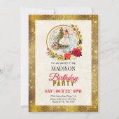 Nutcracker Christmas Ballerina Birthday Feestdagenkaart (Voorkant)