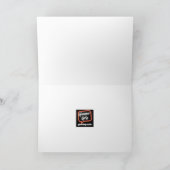 Nutcracker Christmas Card - Funny - Retro - Bestie Kaart (Binnen)