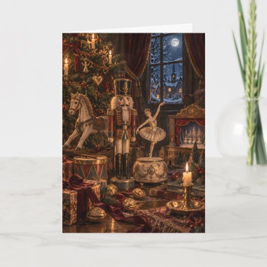 Nutcracker Christmas Card Kaart (Voorkant)