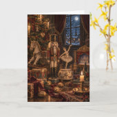 Nutcracker Christmas Card Kaart (Gele Bloem)