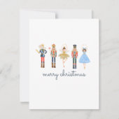  Nutcracker Christmas Cards Feestdagenkaart (Voorkant)