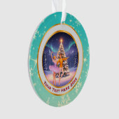 Nutcracker Christmas, Family Holiday Keepsake Gift Ornament (voorkant)