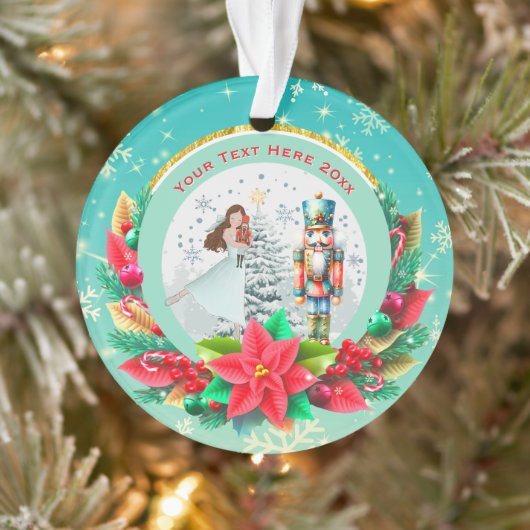 Nutcracker Christmas, Family Holiday Keepsake Gift Ornament (Boom)