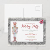 Nutcracker Christmas Feestdagenkaart (Voorkant / Achterkant)