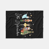 Nutcracker Christmas Xmas Family Matching Pajamas Fleece Deken (Voorkant (Horizontaal))