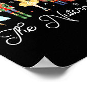 Nutcracker Christmas Xmas Family Matching Pajamas  Poster (Hoek)