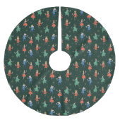 Nutcracker Cocktail Party Christmas Kerstboom Rok (Voorkant)