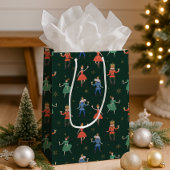 Nutcracker Cocktail Party Christmas Medium Cadeauzakje