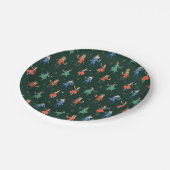 Nutcracker Cocktail Party Christmas Papieren Bordje (Gekanteld)