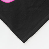 Nutcracker Coquette Nk Bow Xmas Holiday Merry Chri Fleece Deken (Hoek)