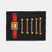 Nutcracker Costume Matching Toy Solider Women Kids Fleece Deken (Voorkant (Horizontaal))