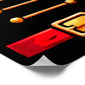 Nutcracker Costume Matching Toy Solider Women Kids Poster (Hoek)