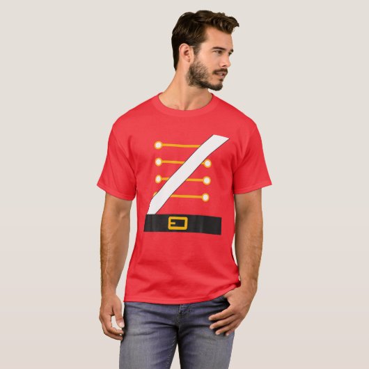 Nutcracker Costume Uniform Matching Speelgoed Sold T-shirt (Voorkant volledig)