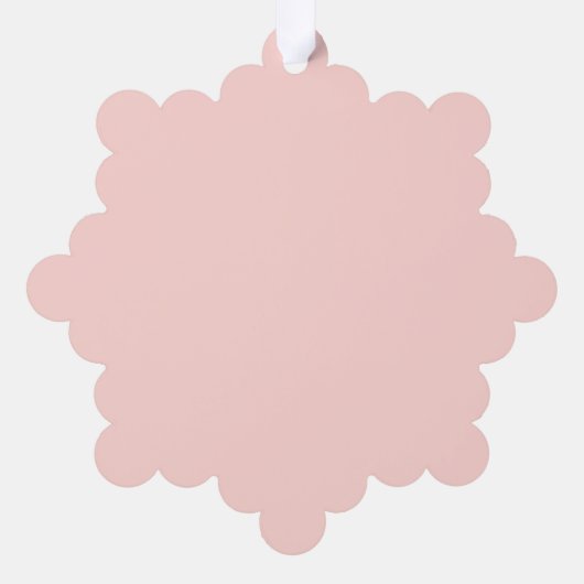 Nutcracker Cute Roze kerstpapier Ornament Kaart (Achterkant)