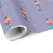 Nutcracker Dance Ballet Performance Gefeliciteerd Cadeaupapier (Rol Hoek)