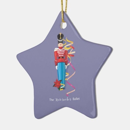 Nutcracker Dance Ballet Performance Gefeliciteerd Keramisch Ornament (Links)