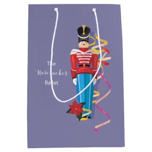 Nutcracker Dance Ballet Performance Gefeliciteerd Medium Cadeauzakje (Voorkant)