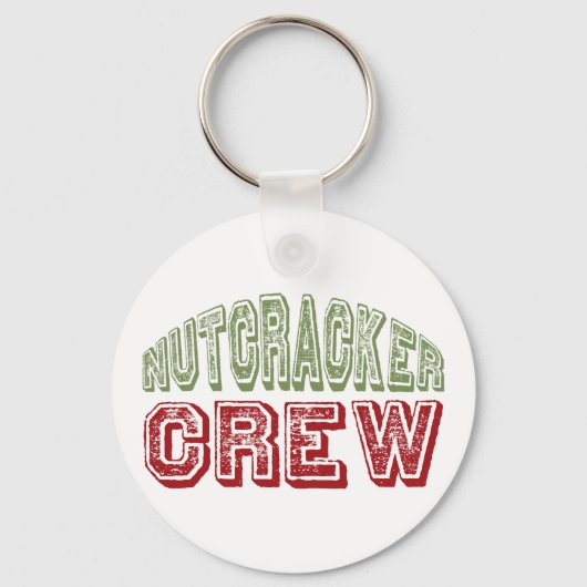 Nutcracker Dance Crew Design voor Kerstmis Sleutelhanger (Voorkant)