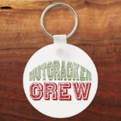 Nutcracker Dance Crew Design voor Kerstmis Sleutelhanger (Voorkant)