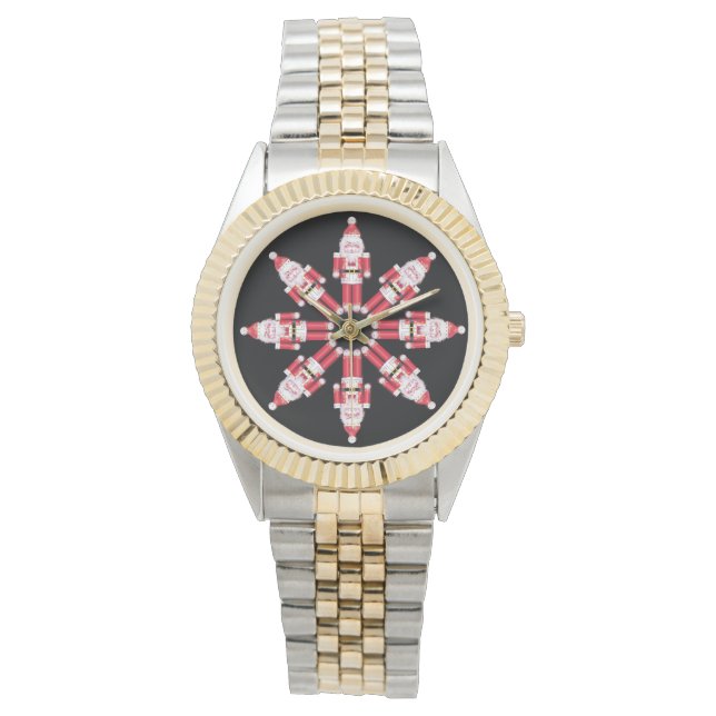 NUTCRACKER EN HARTS VAN SHARON SHARPE HORLOGE (Voorkant)
