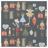 Nutcracker Fabric Dark Stof (Close Up)
