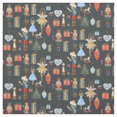 Nutcracker Fabric Dark Stof (Swatch)