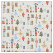 Nutcracker Fabric Stof (Close Up)