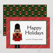 Nutcracker  feestdagenkaart (Voorkant / Achterkant)