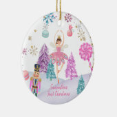 Nutcracker First Kerstkeramische versiering Keramisch Ornament (Rechts)