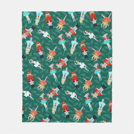 Nutcracker Fleece Blanket (Voorkant)