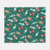 Nutcracker Fleece Blanket (Voorkant (Horizontaal))
