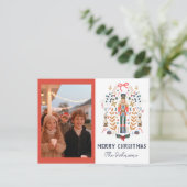 Nutcracker Foto kerstfeestdag Kaart (Staand voorkant)