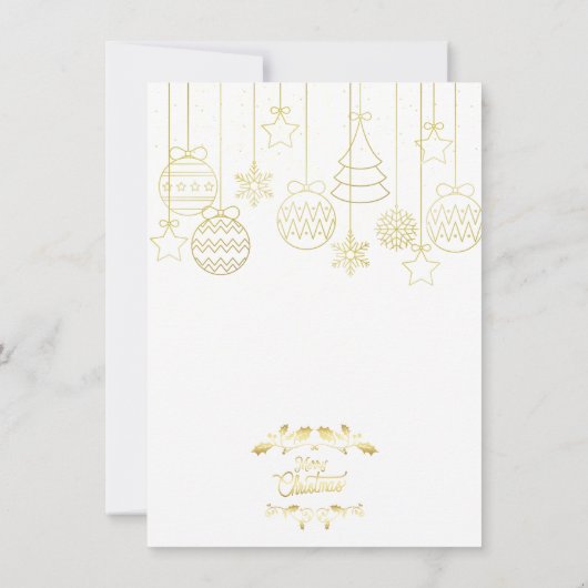 Nutcracker Friendsmas - Uitnodiging voor kerstfees (Achterkant)