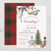 Nutcracker Friendsmas Vakantie Kerstfeest Kaart (Voorkant / Achterkant)