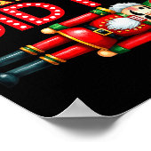 Nutcracker Fritz Did It Clara Funny Christmas Ball Poster (Hoek)