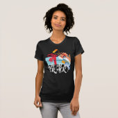 Nutcracker Funny Ugly Kerstmis T-shirt (Voorkant volledig)
