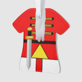 Nutcracker Gepersonaliseerd Ornament (voorkant)