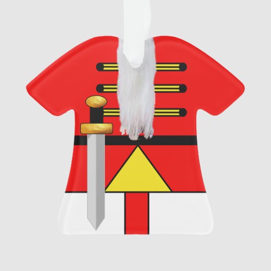 Nutcracker Gepersonaliseerd Ornament (voorkant)